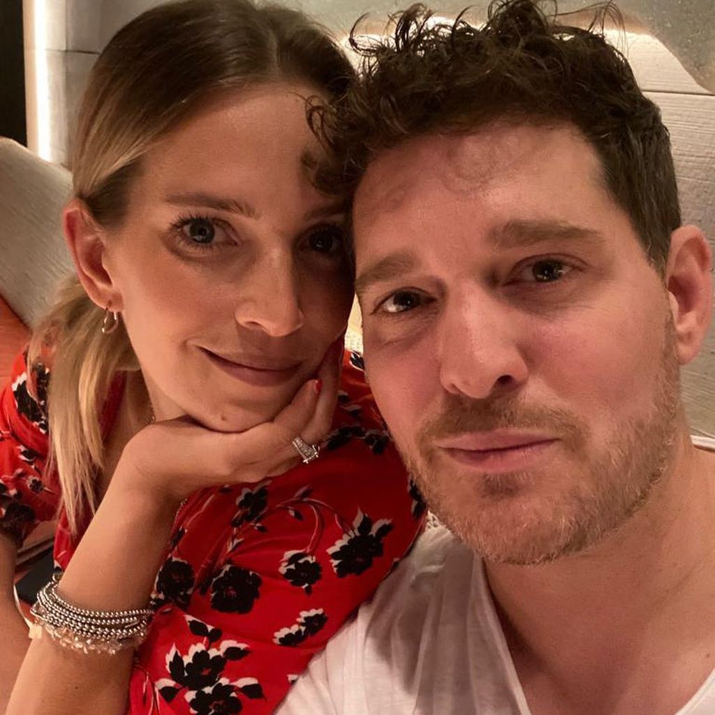 Michael Bublé mit seiner Frau Luisana im August 2021