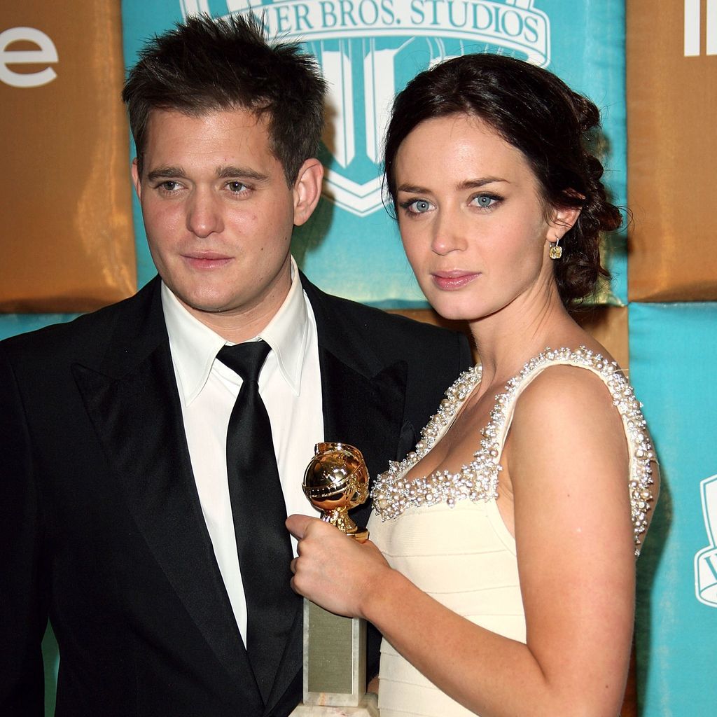 Michael Bublé und Emily Blunt, 2007