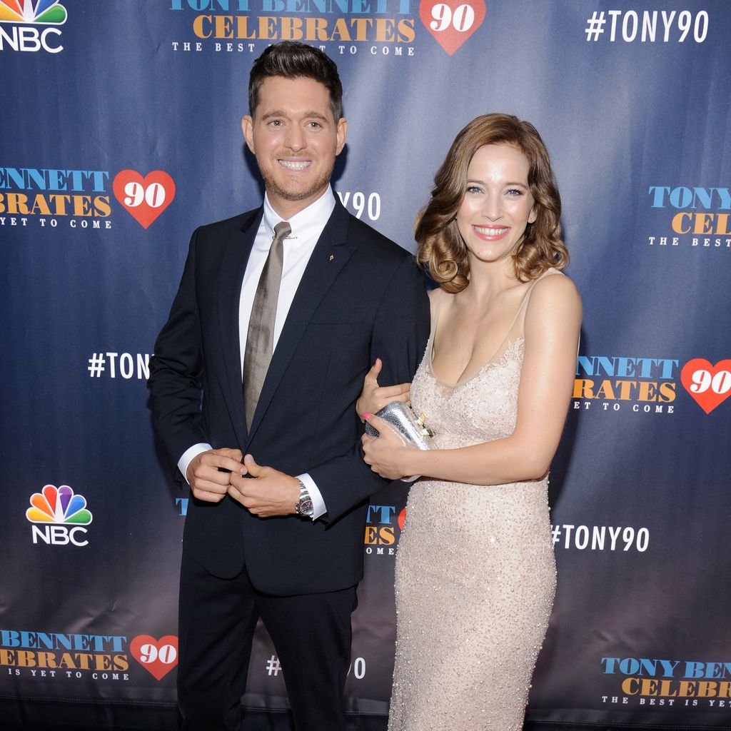 Michael Bublé und Luisana Lopilato bei einem Event in New York