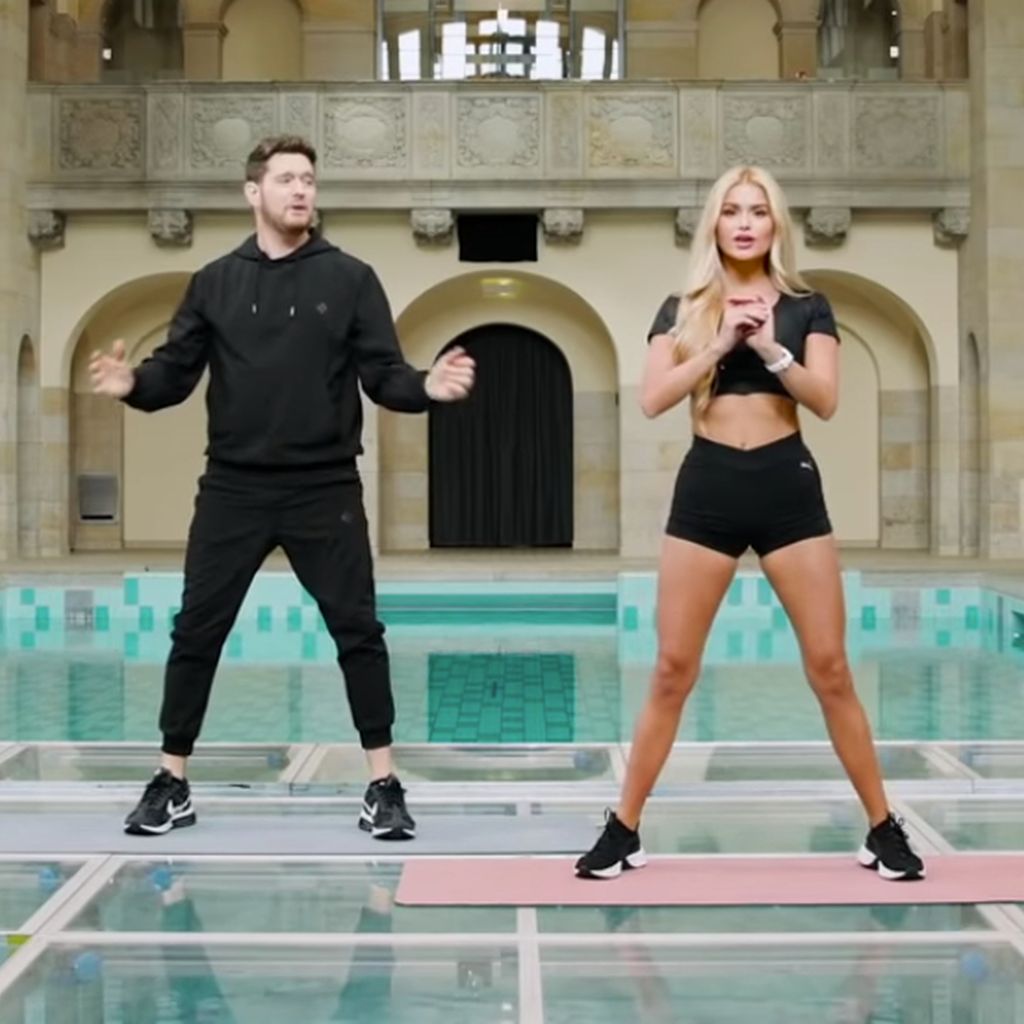 Michael Bublé und Pamela Reif