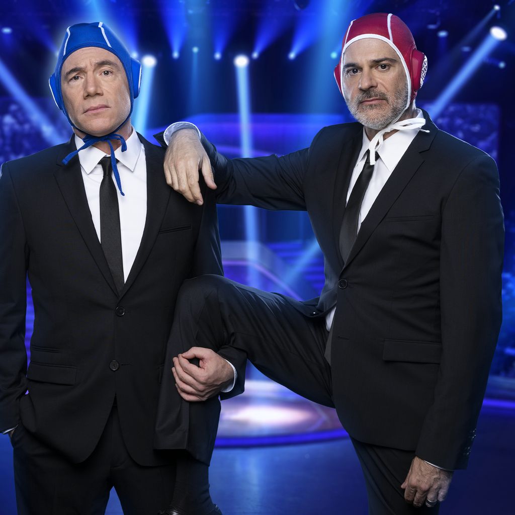 Michael "Bully" Herbig und Rick Kavanian bei "Schlag den Star"