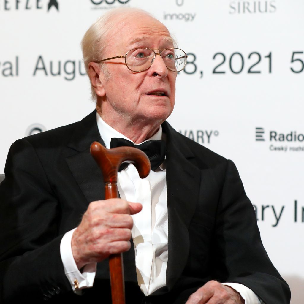 Michael Caine im August 2021 in Tschechien