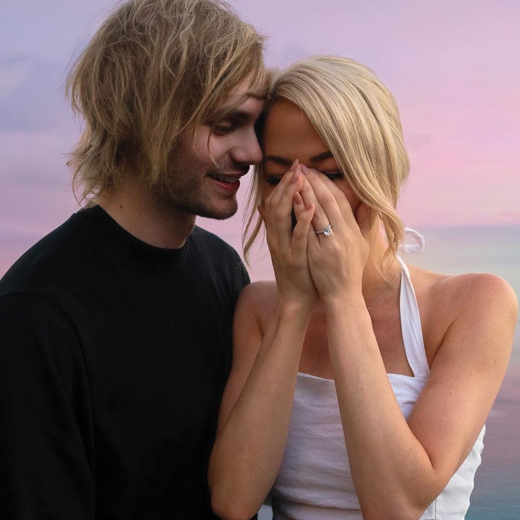 Michael Clifford und Crystal Leigh