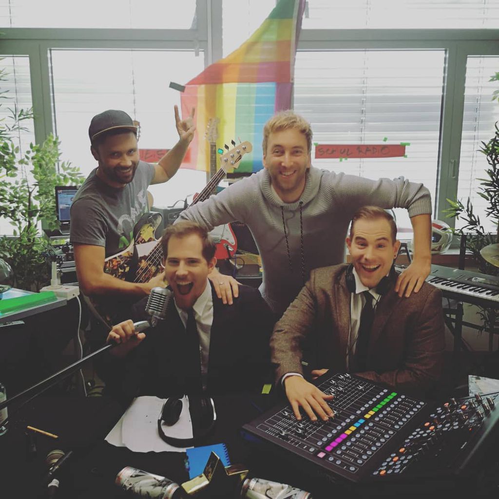 Michael David Pate, Dennis und Benni Wolter sowie Freshtorge