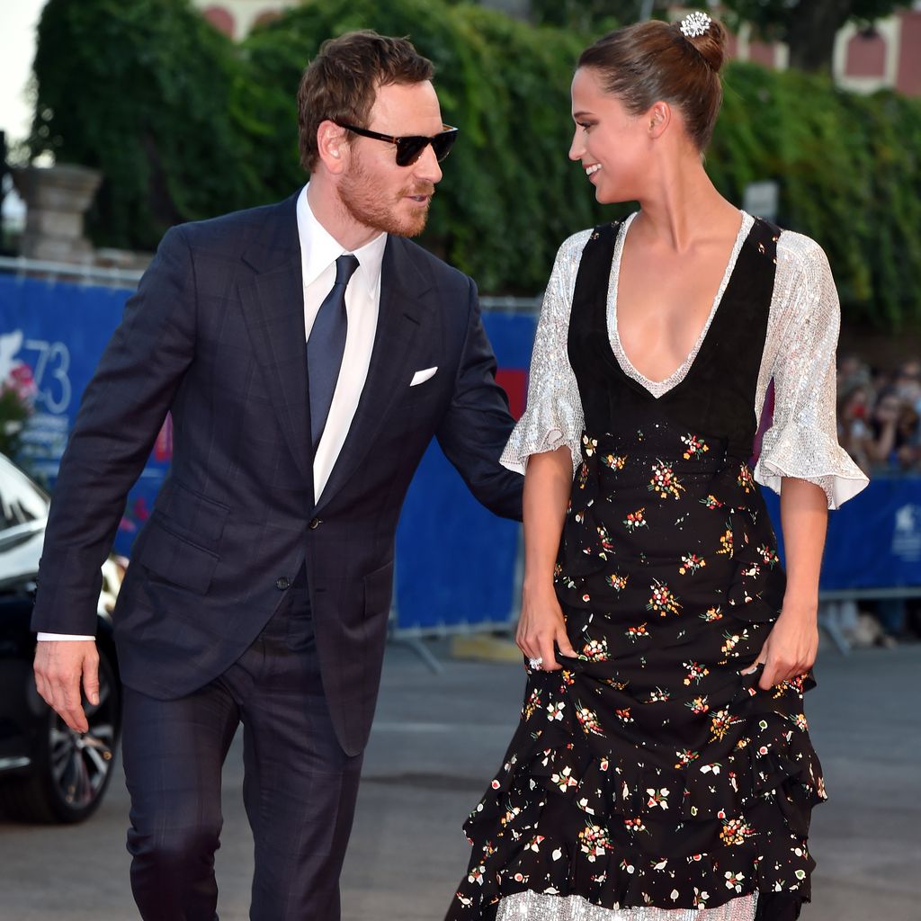 Michael Fassbender und Alicia Vikander auf der "The Light Between Oceans"-Premiere in Venedig 2016