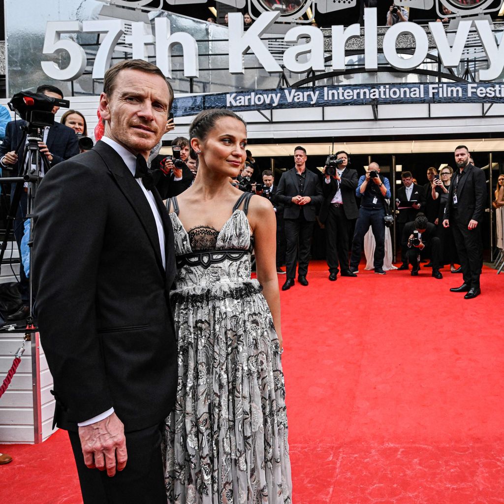 Michael Fassbender und Alicia Vikander im Juni 2023