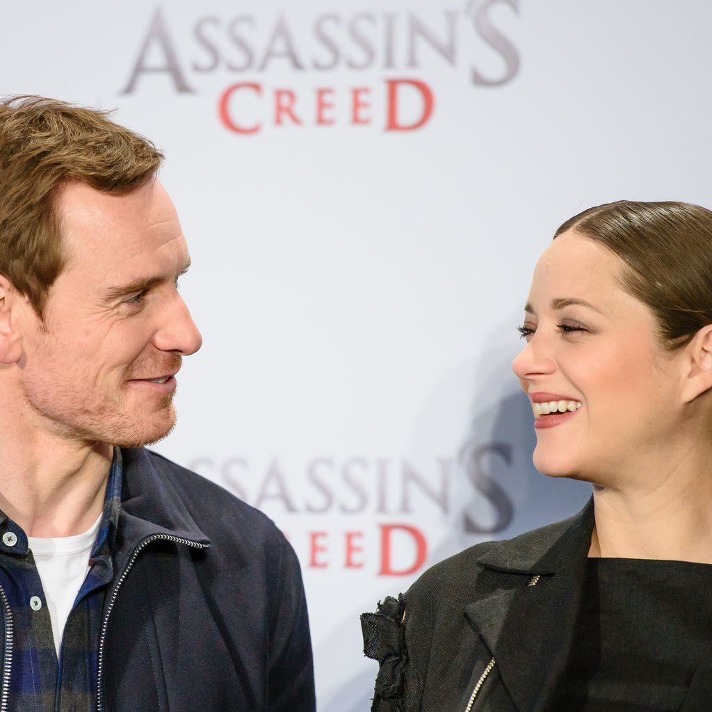 Michael Fassbender und Marion Cotillard beim Assassin's Creed Photocall in Berlin