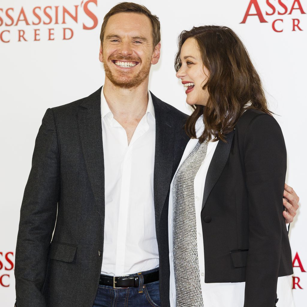 Michael Fassbender und Marion Cotillard beim Assassin's Creed Photocall in London