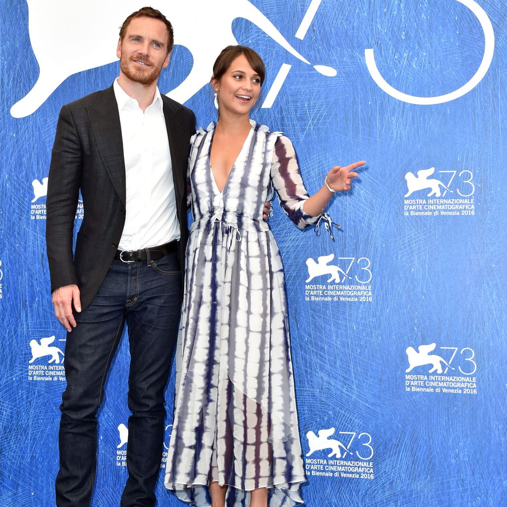 Michael Fassbender und seine Frau Alicia Vikander