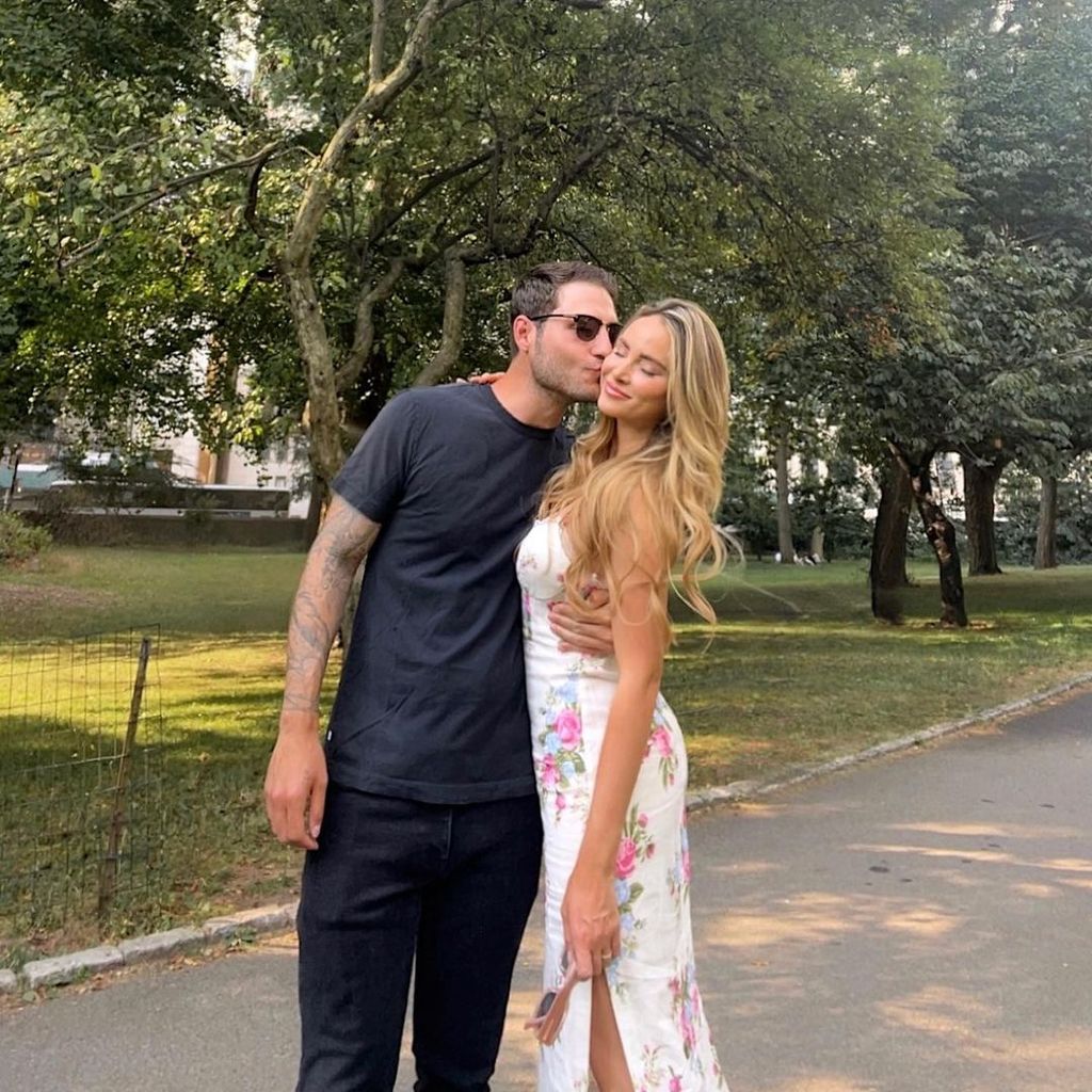 Michael Fogel und Amanda Stanton im Juli 2022