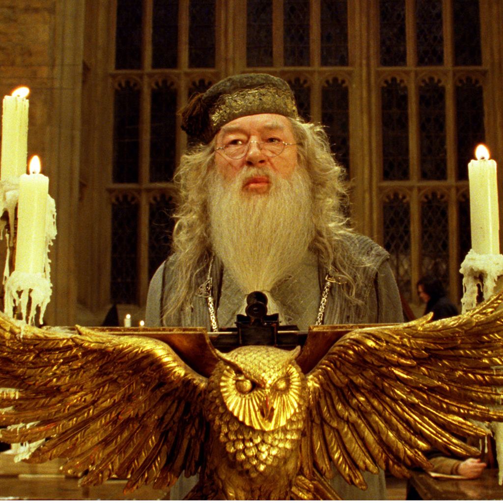 Michael Gambon als Albus Dumbeldore in "Harry Potter"