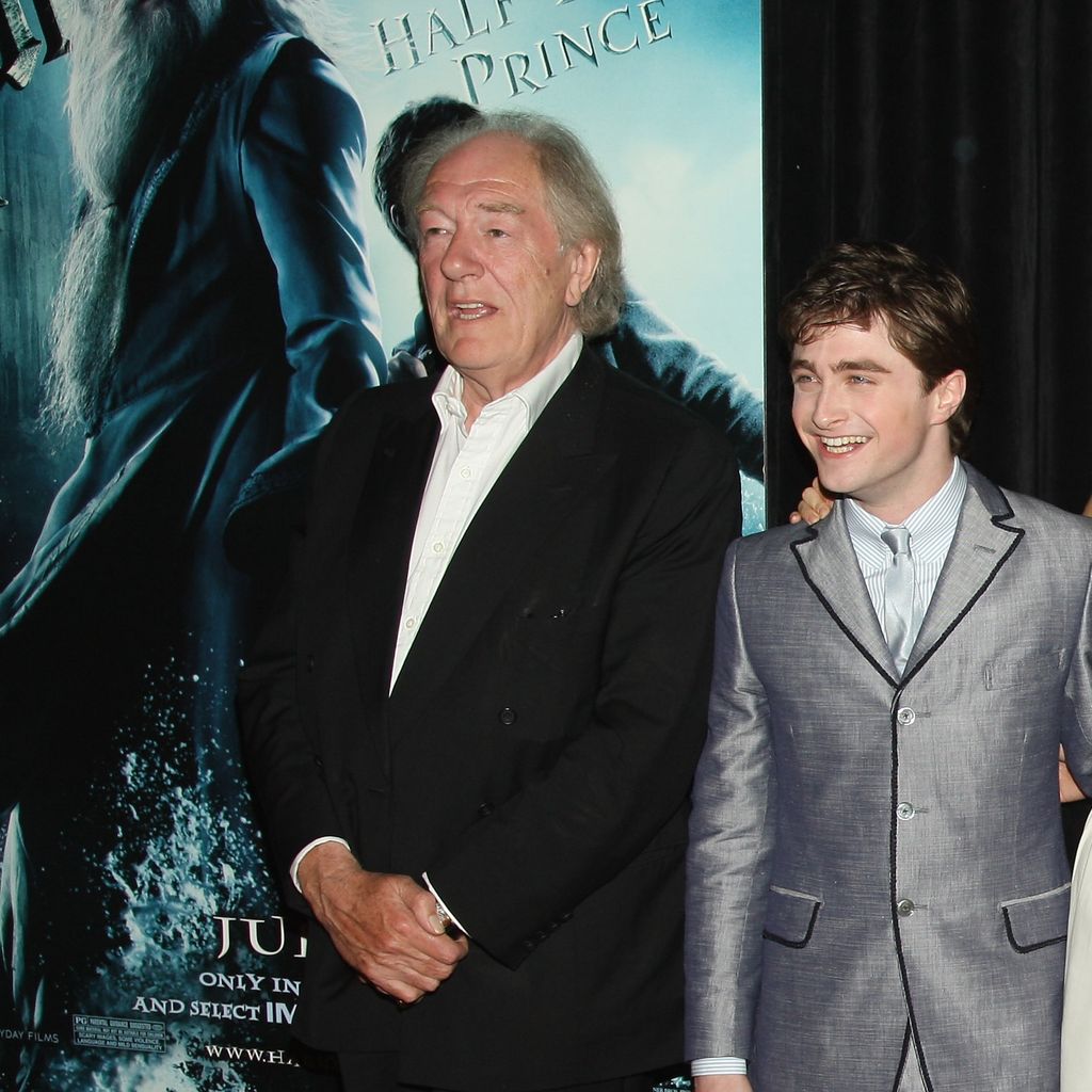 Michael Gambon und Daniel Radcliffe