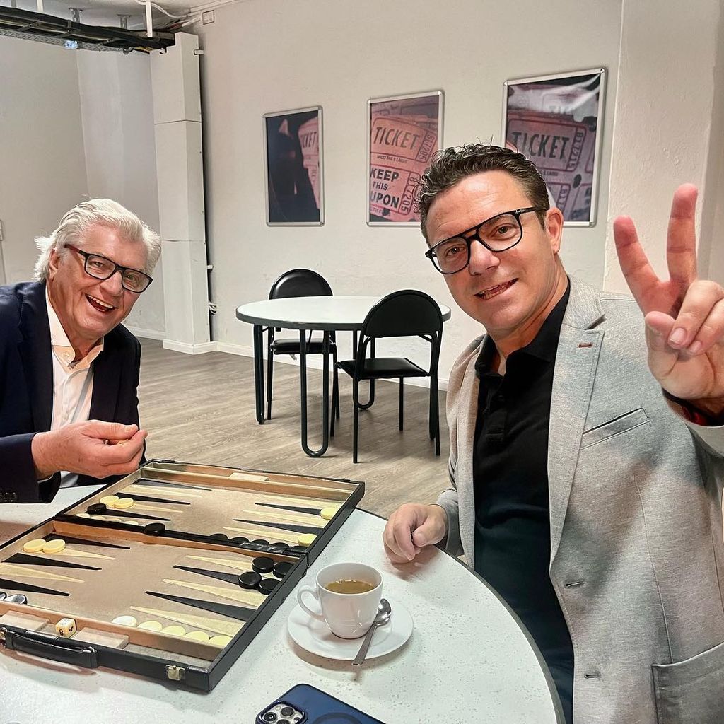 Michael Hartl und Stefan Mross im April 2024