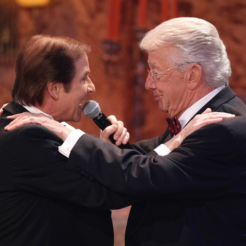 Schlagersänger Michael Holm und Moderator Dieter Thomas Heck 2007 in Berlin