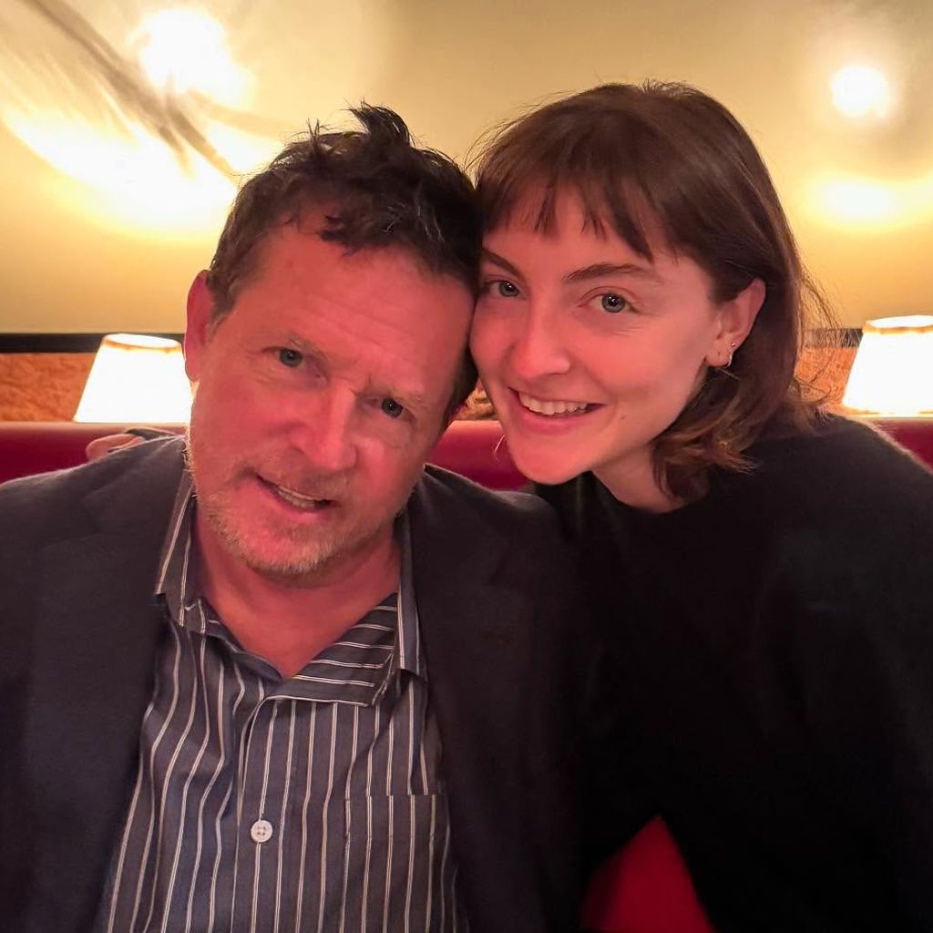 Michael J. Fox mit seiner Tochter Esmé