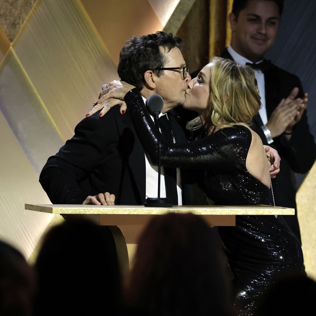 Michael J. Fox und Tracy Pollan im November 2022