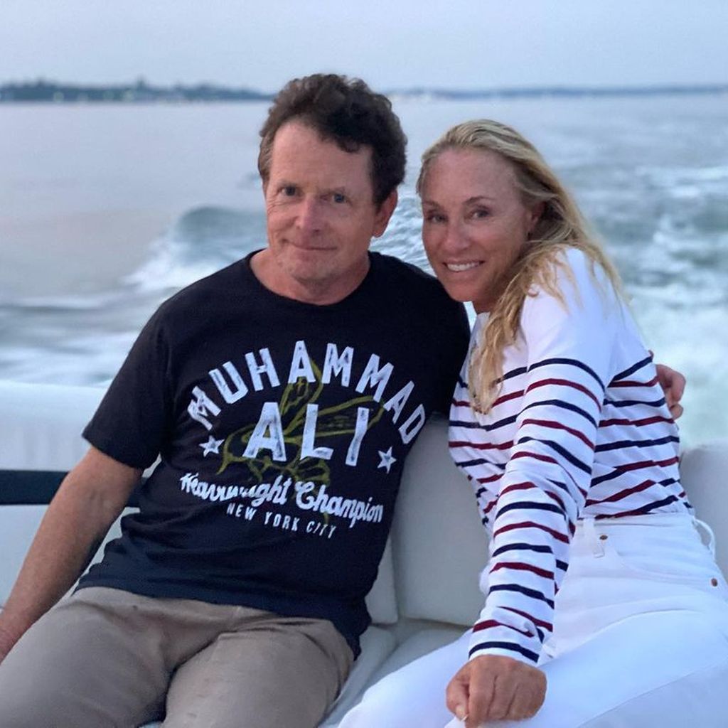 Michael J. Fox und seine Frau Tracy Pollan