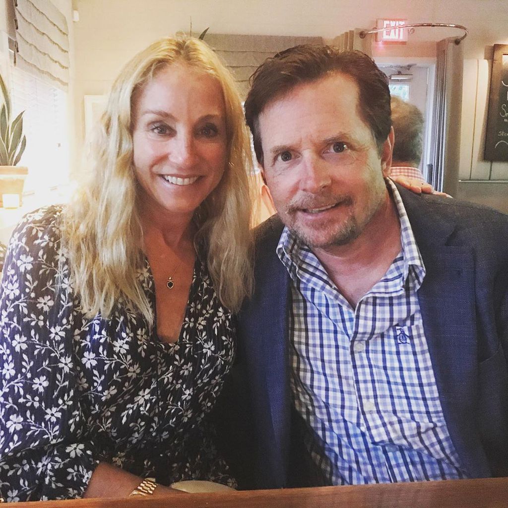 Michael J. Fox und Tracy Pollan