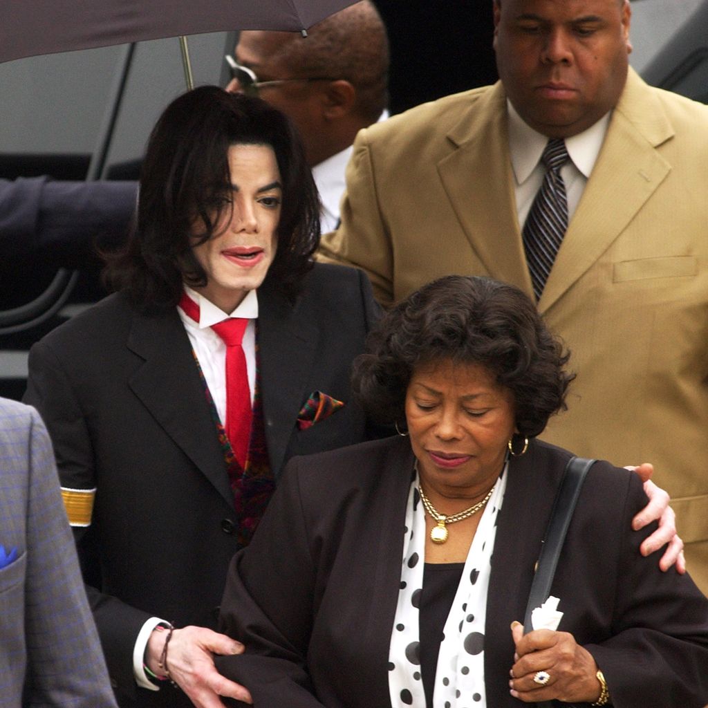 Michael Jackson und seine Mutter Katherine Jackson, 2005
