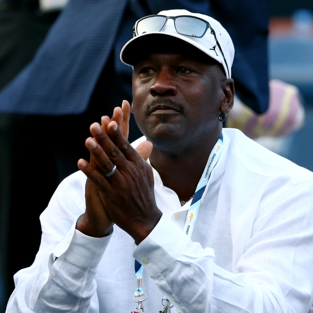 Basketball-Star Michael Jordan