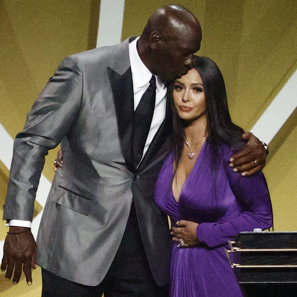 Michael Jordan und Vanessa Bryant