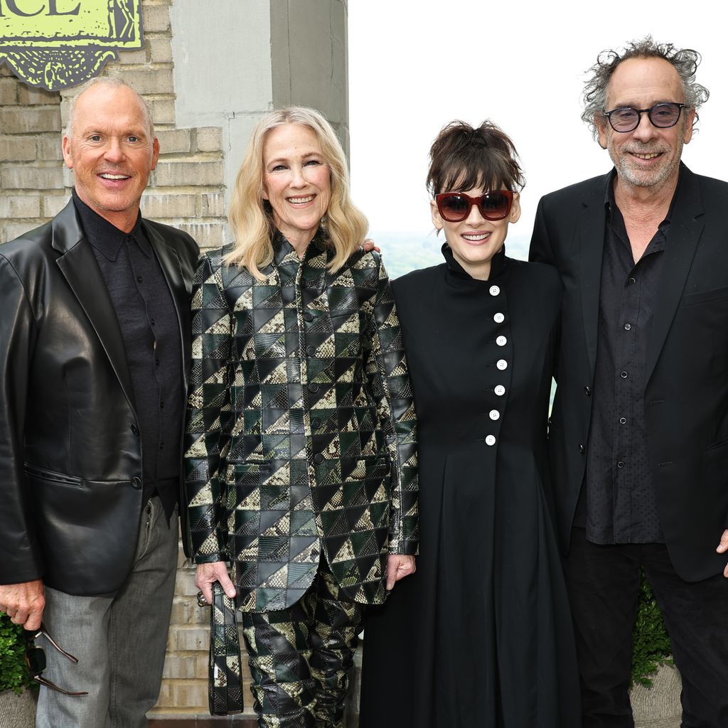 Michael Keaton, Catherine O'Hara, Winona Ryder und Tim Burton