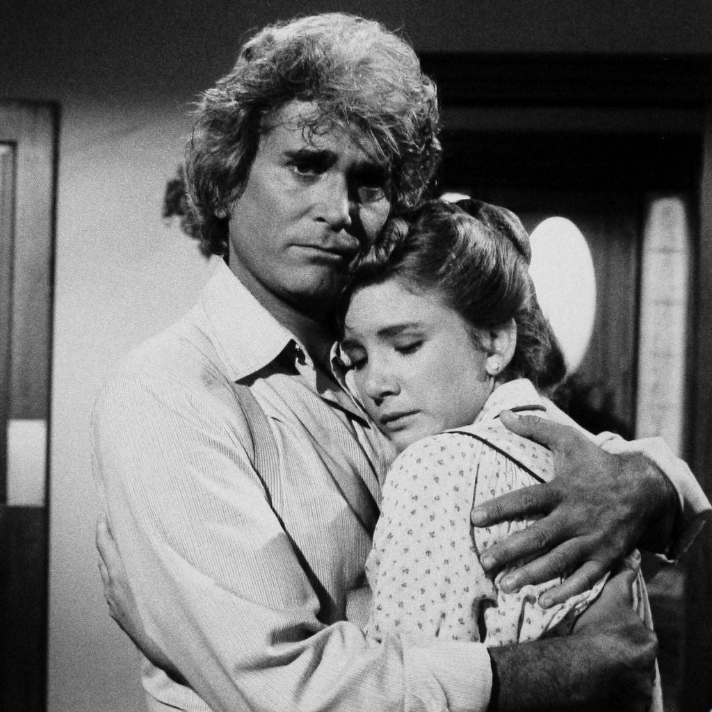 Michael Landon und Melissa Gilbert in "Unsere kleine Farm"