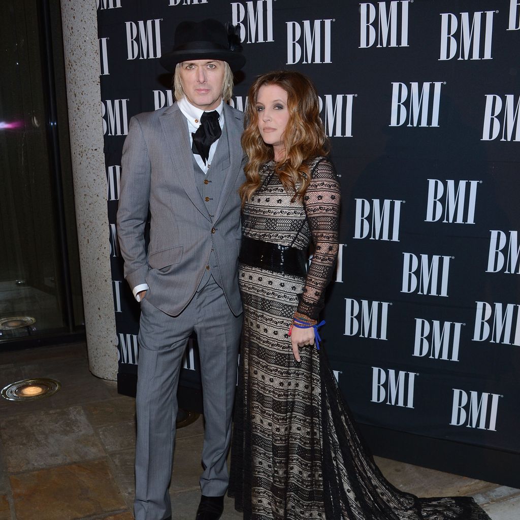 Michael Lockwood und Lisa Marie Presley, 2012