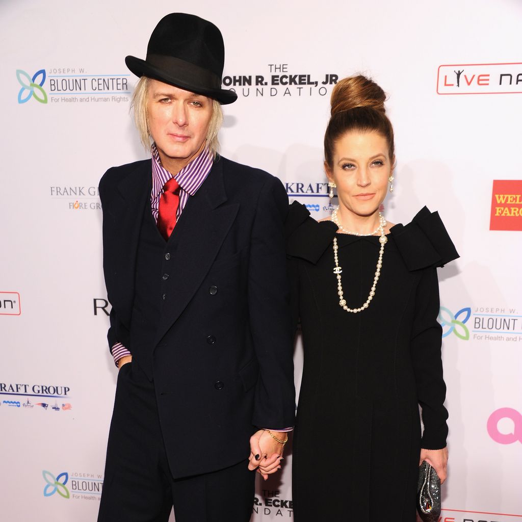 Michael Lockwood und Lisa Marie Presley, Oktober 2013