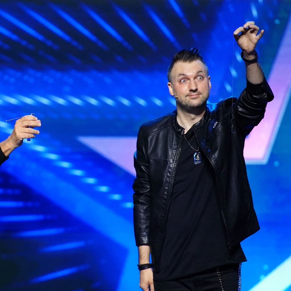 Michael Michalsky und "Supertalent"-Kandidat Christopher Köhler