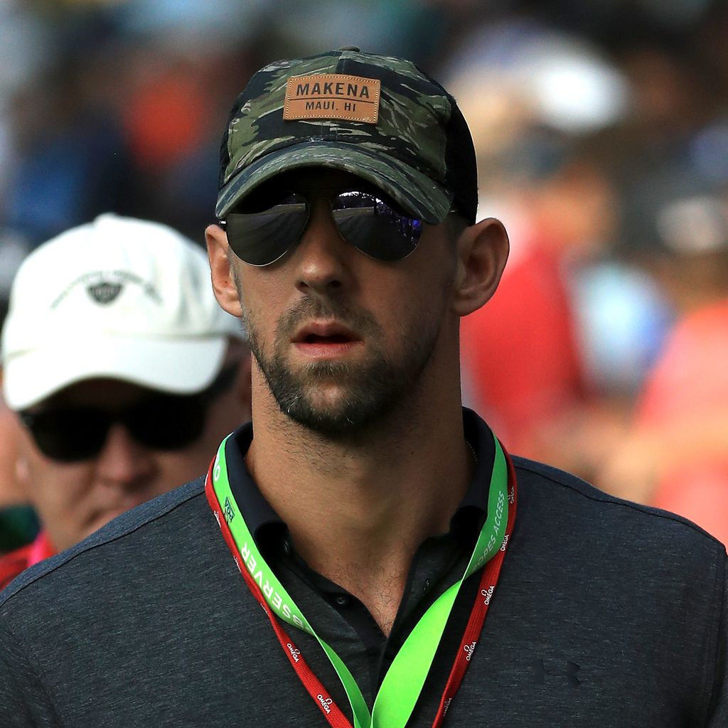 Michael Phelps beim PGA Championship 2017
