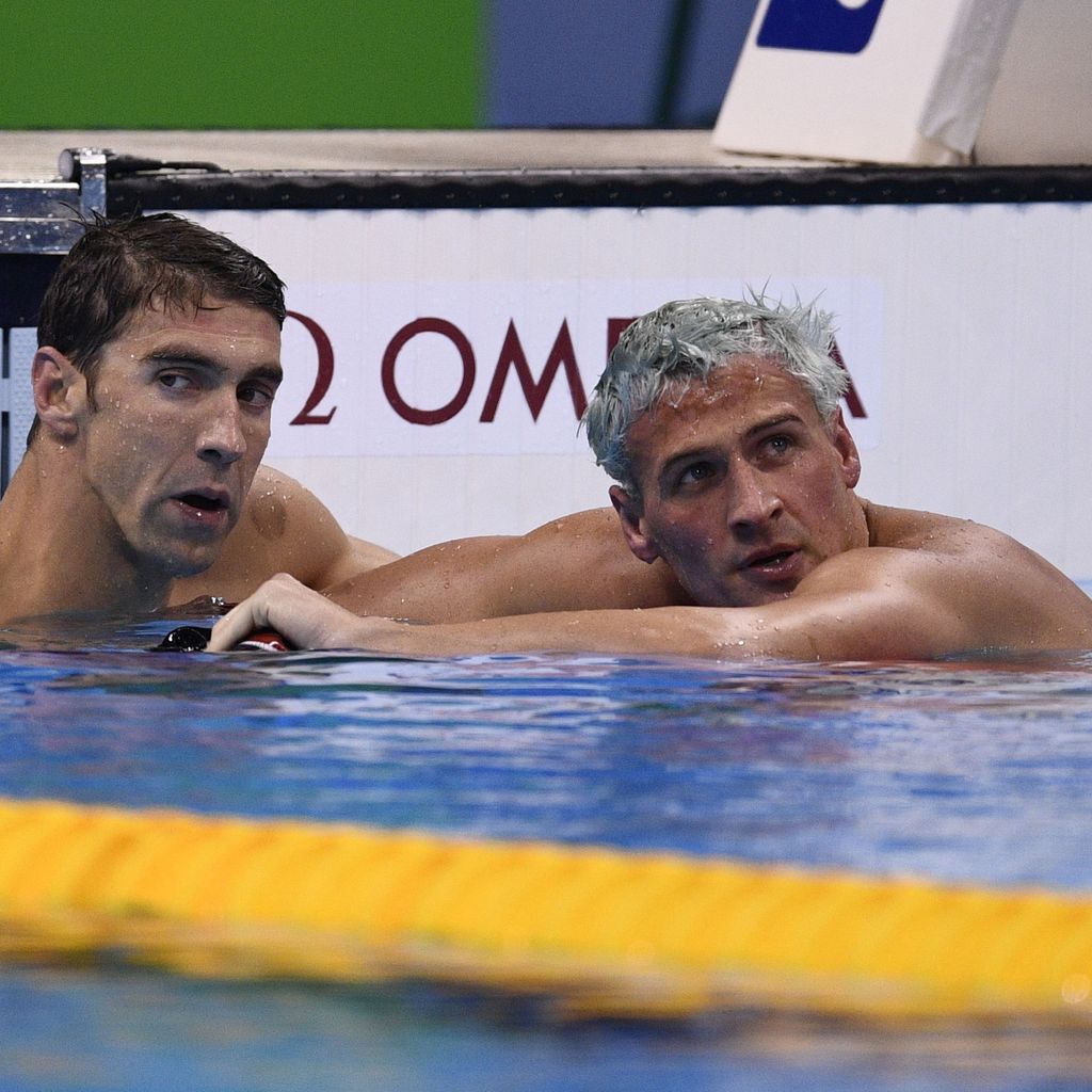 Michael Phelps und Ryan Lochte bei Olympia 2016