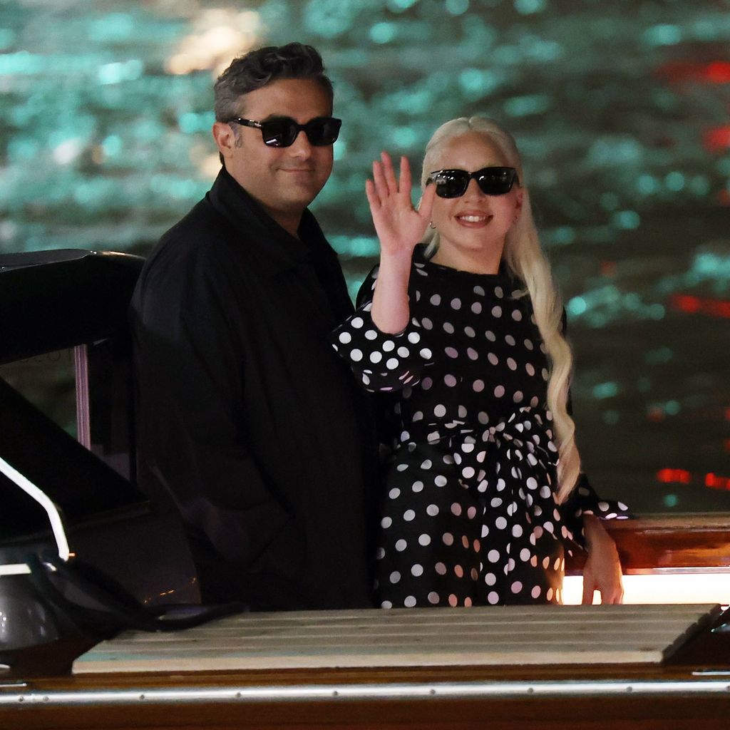 Michael Polansky und Lady Gaga im September 2024