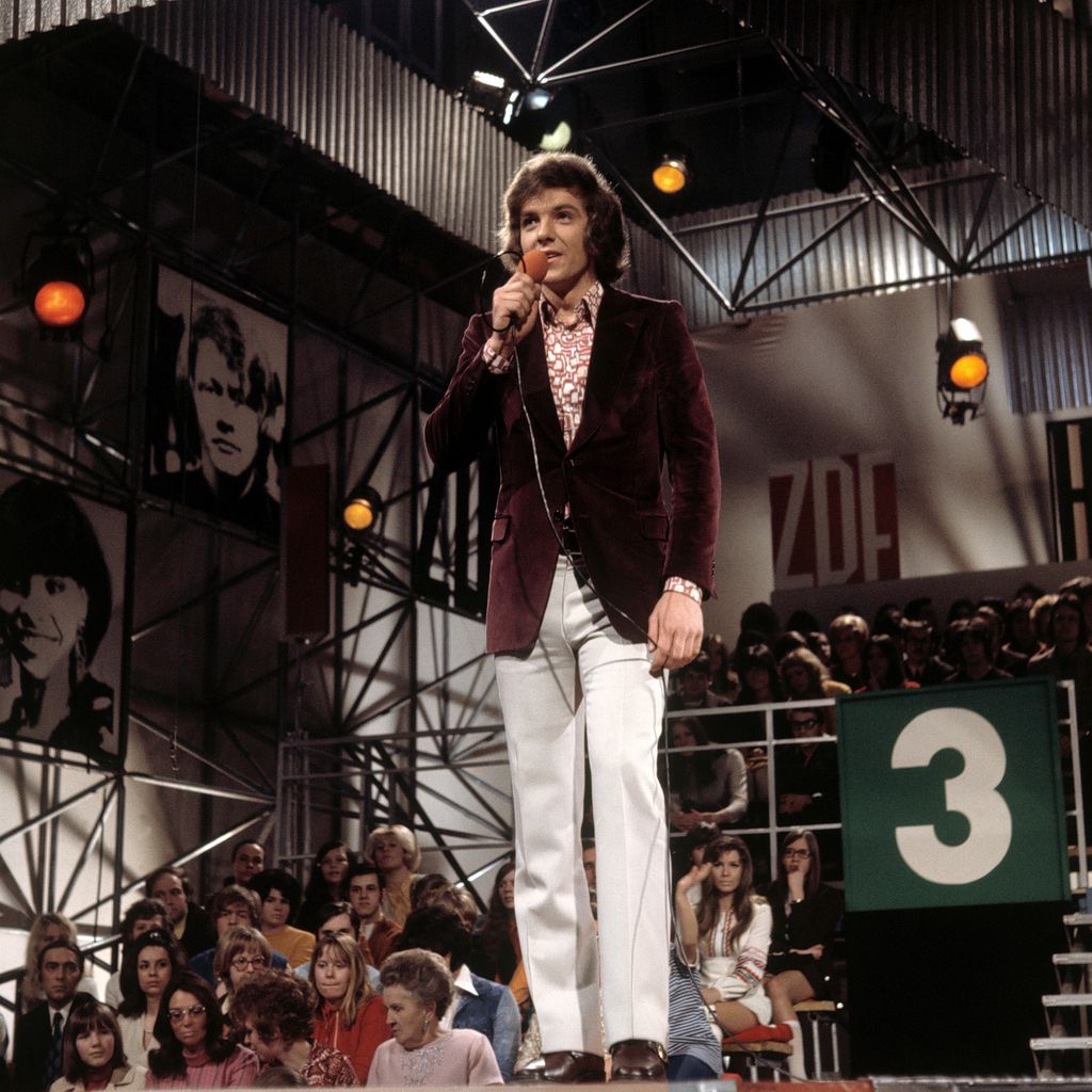 Michael Schanze bei der Hitparade 1971