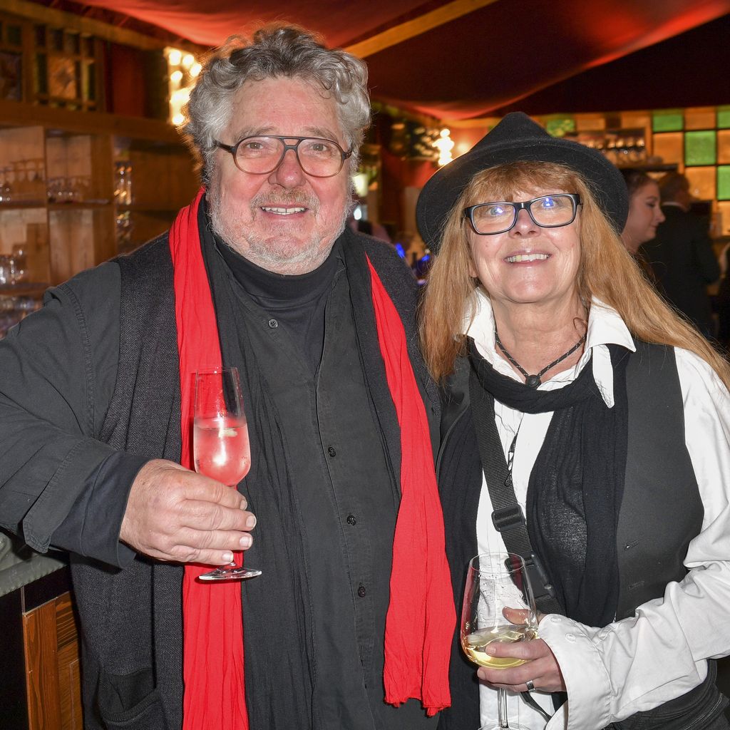 Michael Schanze und seine Partnerin Uschi Köhl im November 2021