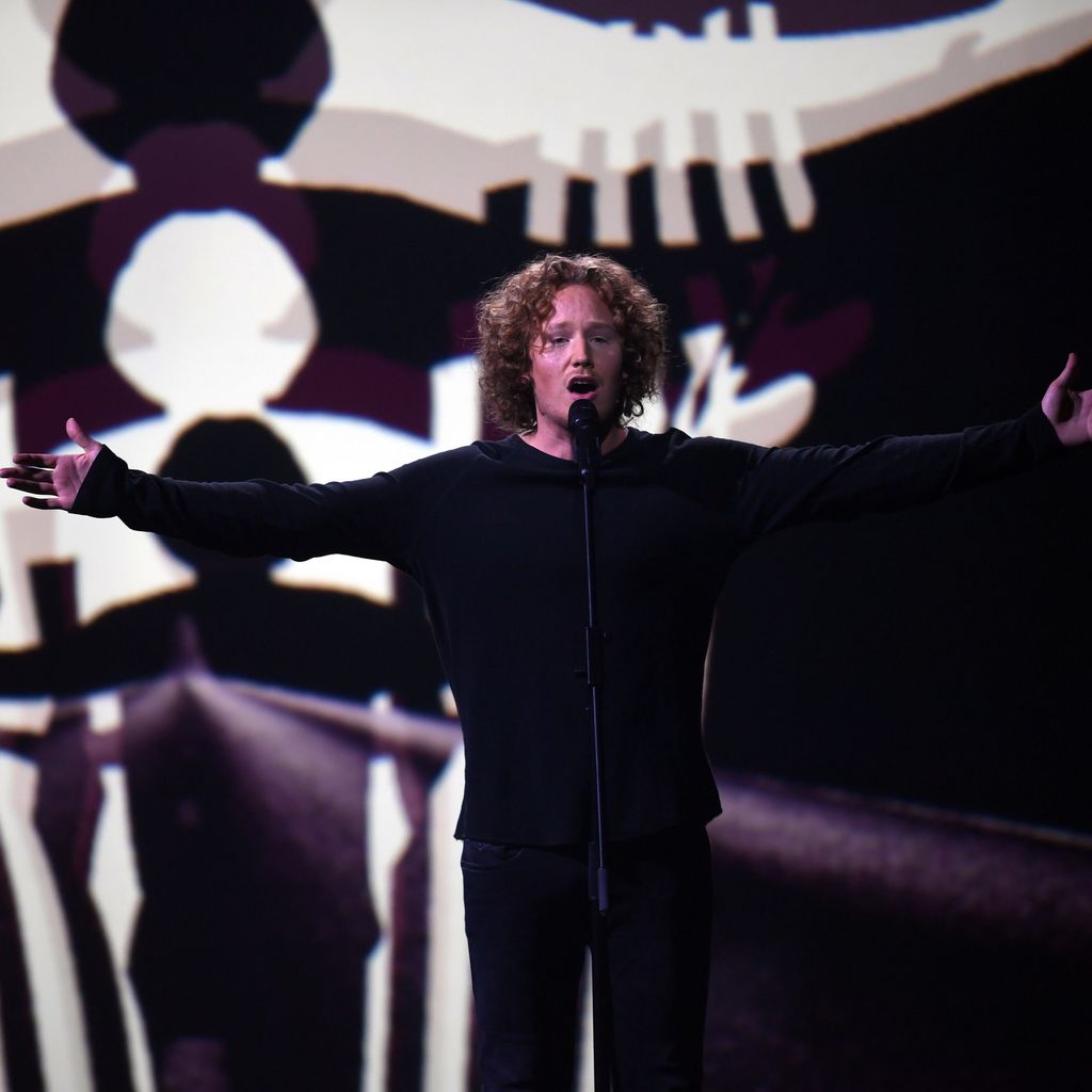 Michael Schulte beim Eurovision Song Contest 2018
