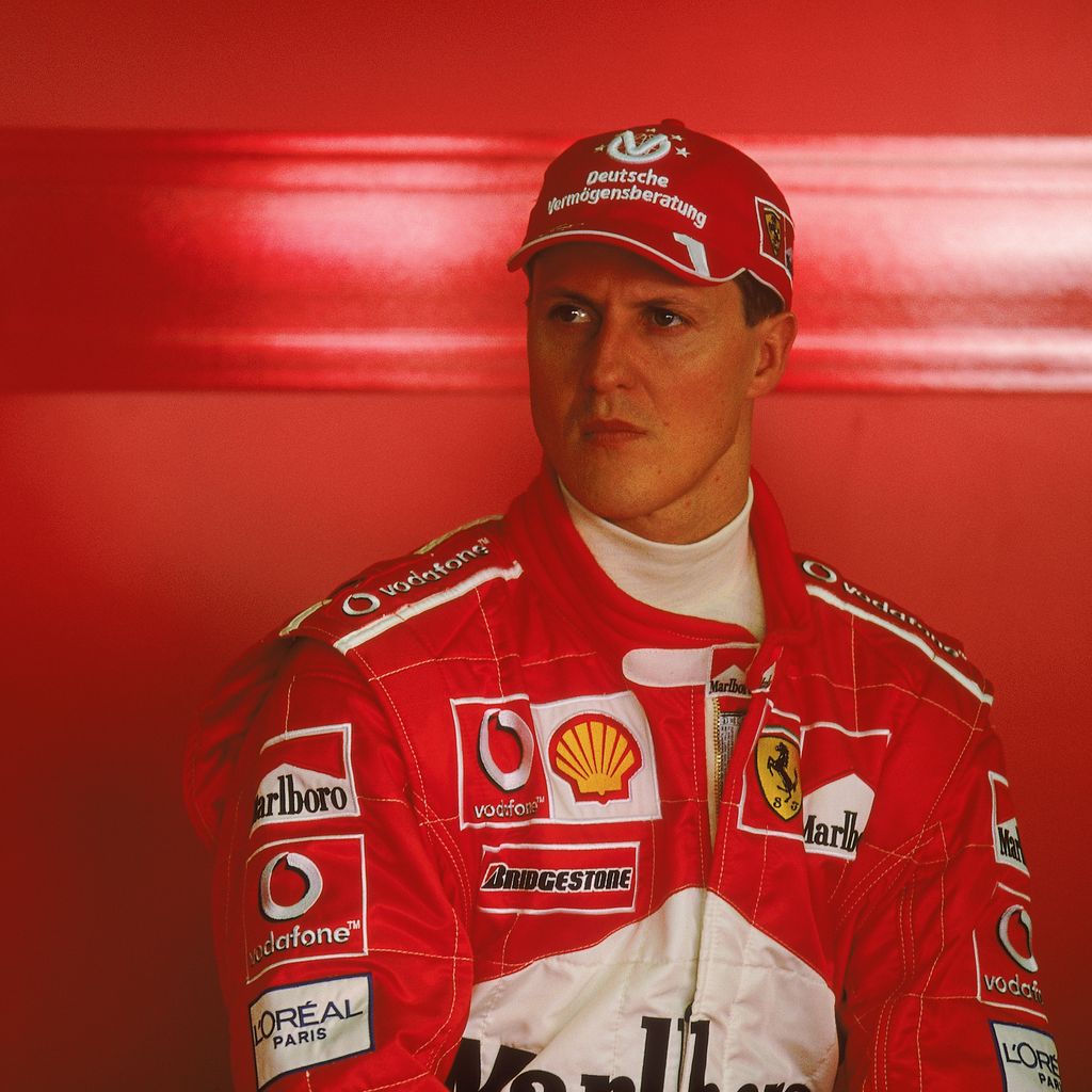 Michael Schumacher in Melbourne, 2003