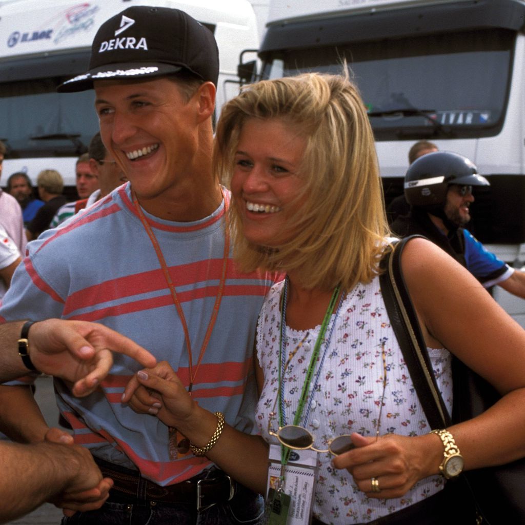 Michael und Corinna Schumacher, Rennfahrer und seine Ehefrau