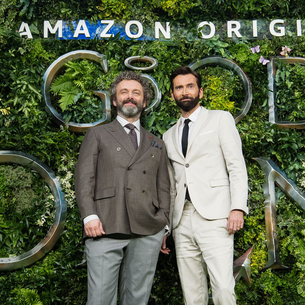 Michael Sheen und David Tennant im Mai 2019