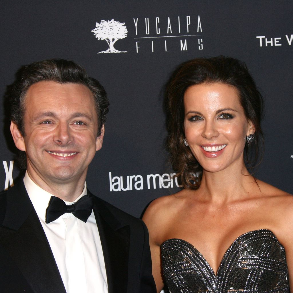 Michael Sheen und Kate Beckinsale bei der Golden-Globe-Afterparty in Beverly Hills im Januar 2014