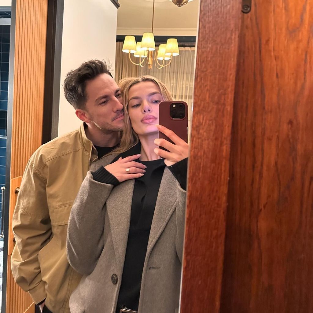 Michael Trevino und Bjergen Heinen, Januar 2021