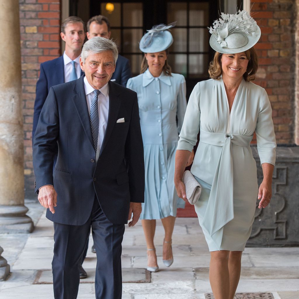 Michael und Carole Middleton bei der Taufe von Prinz Louis