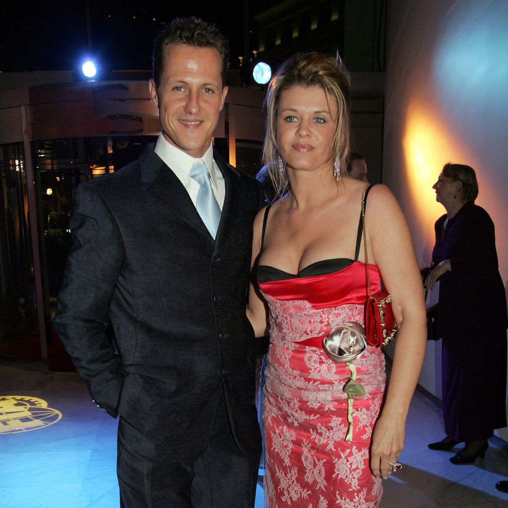 Michael und Corinna Schumacher  bei den FIA Awards in Monaco, 2005