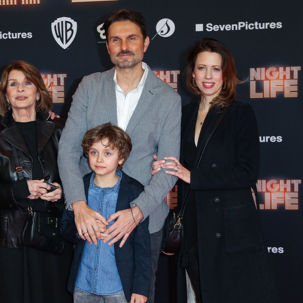 Michael Verhoeven, Senta Berger, Simon Verhoeven, Nina und David