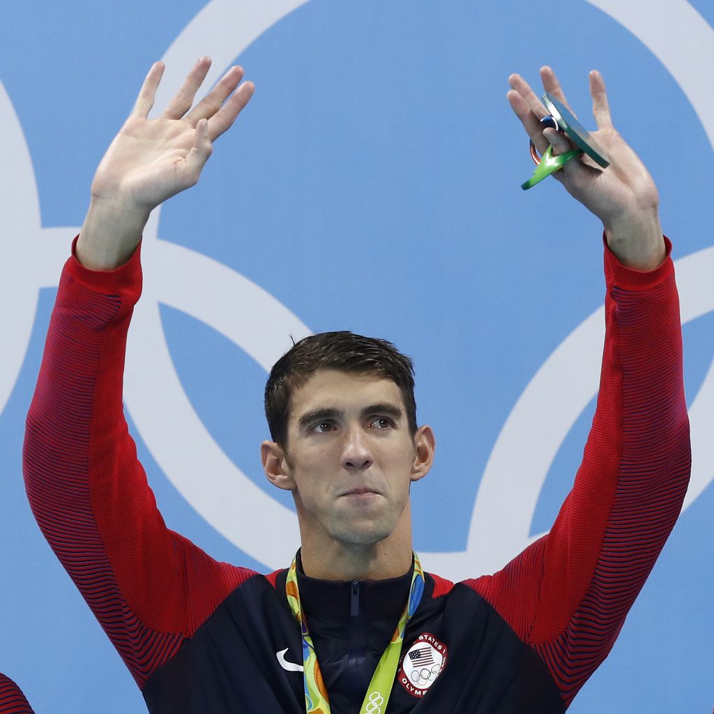 Michael Phelps bei den Olympischen Spielen in Rio 2016