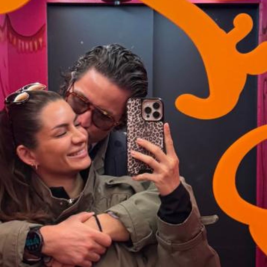 Influencerin Michèle de Roos mit ihrem Partner