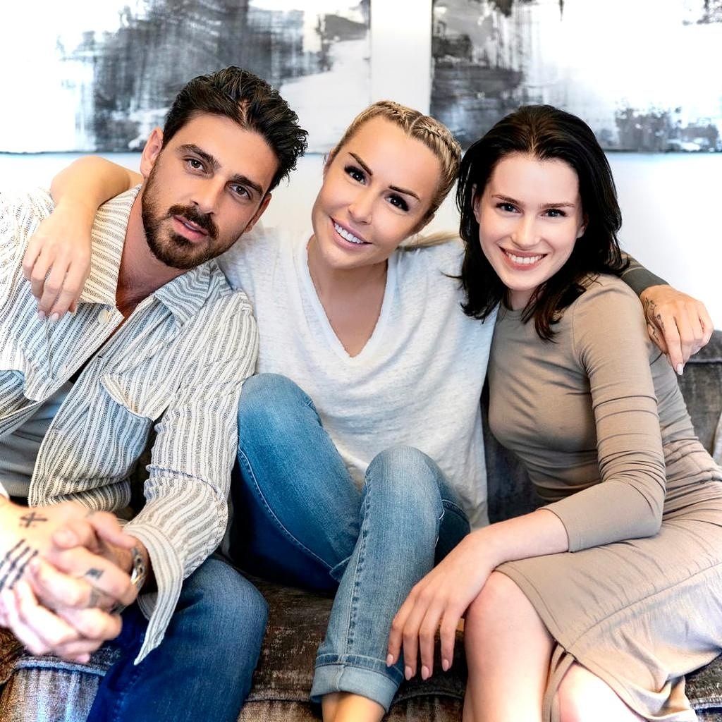 Michele Morrone, Blanka Lipińska und Anna Maria Sieklucka