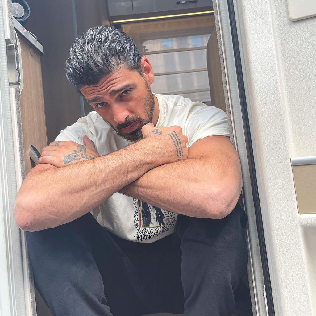 Michele Morrone am Set von "365 Days"