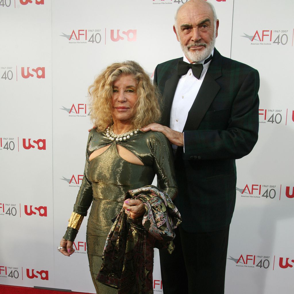 Micheline Roquebrune und Sean Connery bei den AFI Life Achievement Awards im Juni 2007