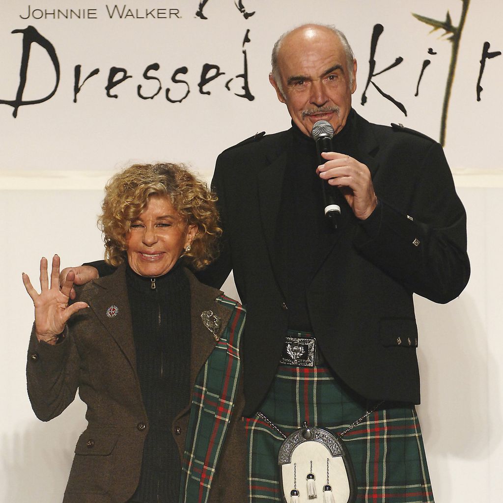 Micheline Roquebrune und Sean Connery, 2006